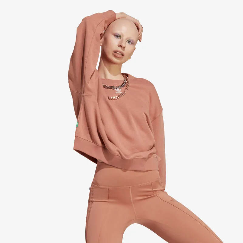 ADIDAS Majica z dolgimi rokavi ESS SWEATER 