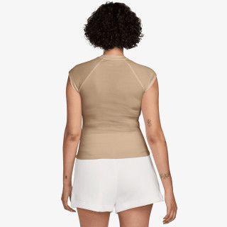 NIKE KRATKA MAJICA W NSW CHILL KNIT RIB SS TOP 