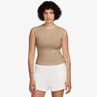 NIKE KRATKA MAJICA W NSW CHILL KNIT RIB SS TOP 