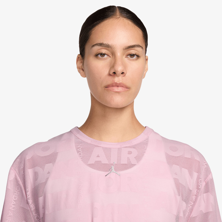 NIKE KRATKA MAJICA W J FLT OPEN KNIT TOP 