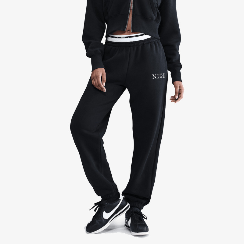 NIKE SPODNJI DELI TRENIRKE W NSW PHNX FLC HR PANT GLS 