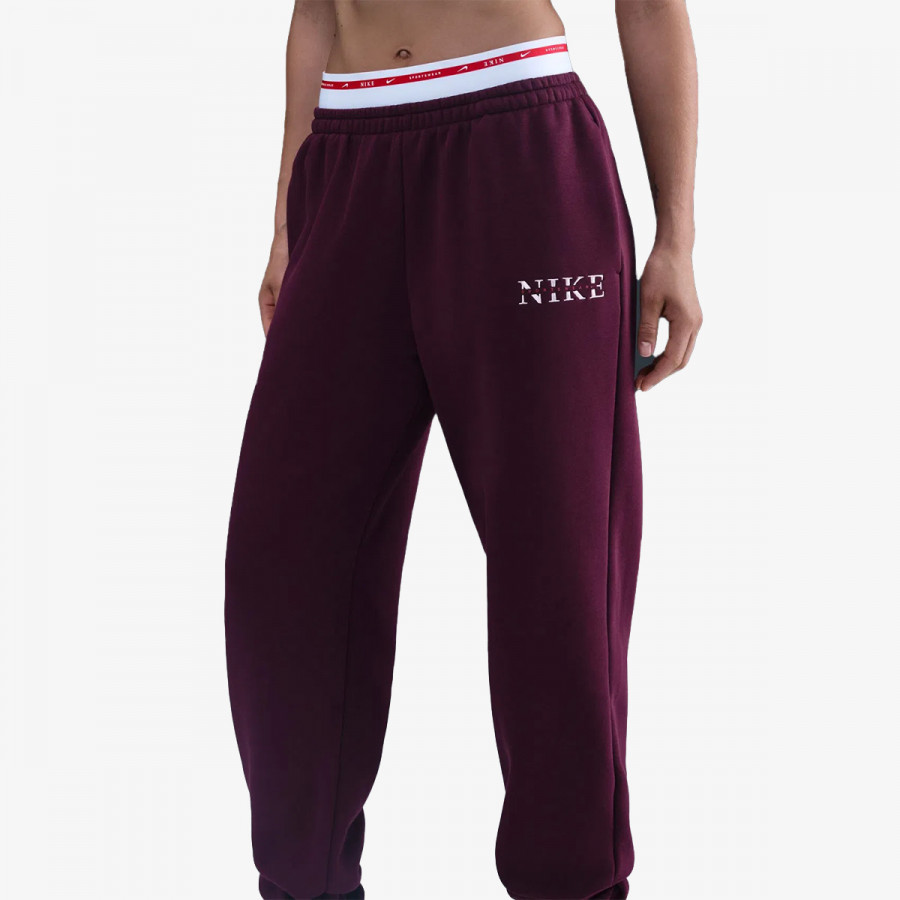 NIKE SPODNJI DELI TRENIRKE W NSW PHNX FLC HR PANT GLS 