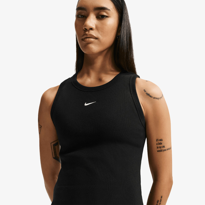 NIKE MAJICA BREZ ROKAVOV W NSW RIB TIGHT TANK 