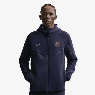 NIKE KAPUCAR FCB M NK TCH FLC FZ WR HOODIE 
