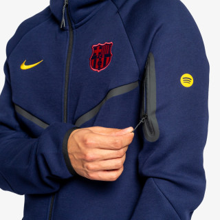 NIKE KAPUCAR FCB M NK TCH FLC FZ WR HOODIE 