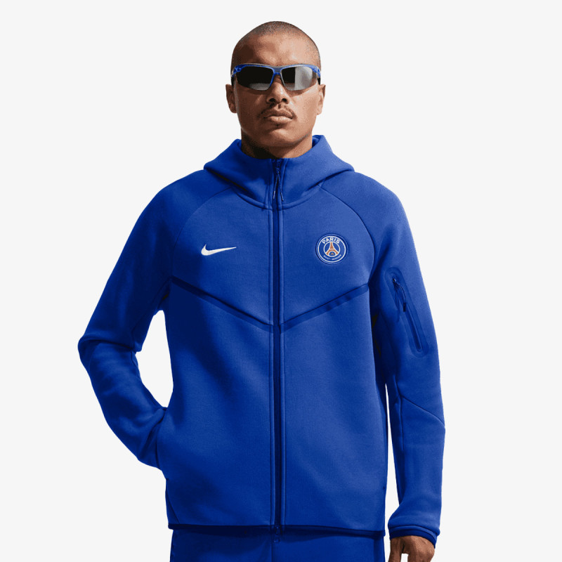 NIKE KAPUCAR PSG M NK TCH FLC FZ WR HOODIE 