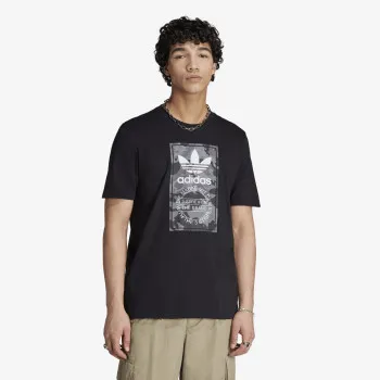 ADIDAS Majice kratke CAMO TONGUE TEE 