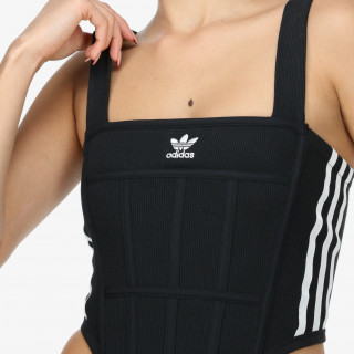 adidas MAJICA BREZ ROKAVOV RIB CORSET TANK