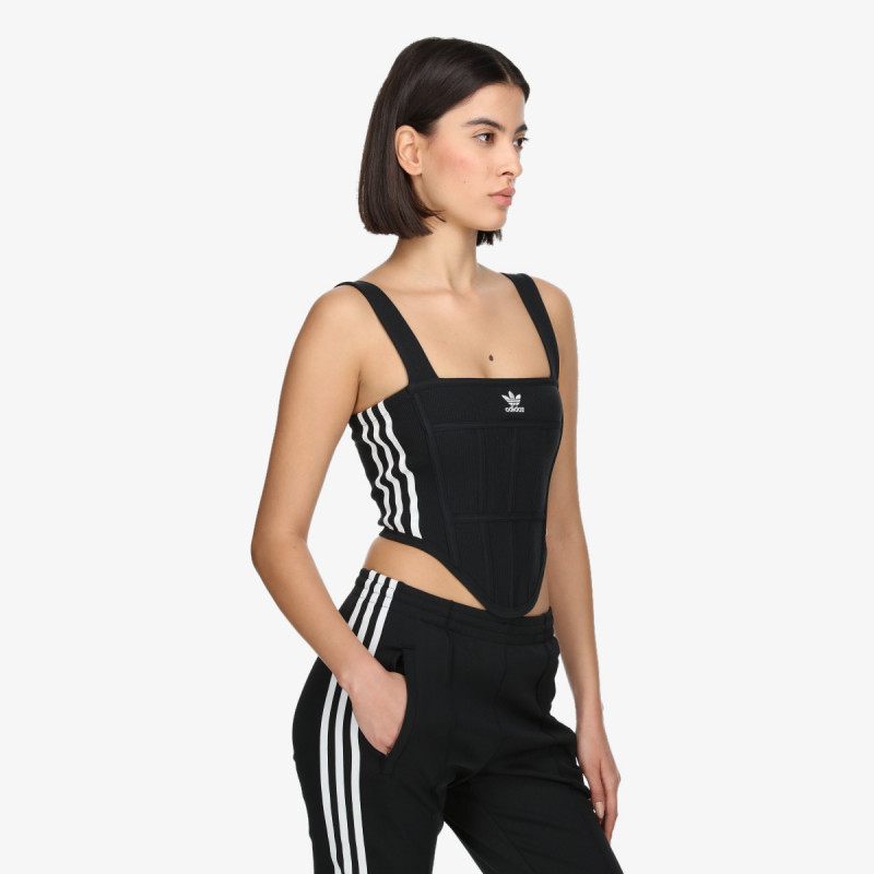 adidas MAJICA BREZ ROKAVOV RIB CORSET TANK