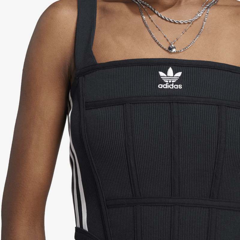adidas MAJICA BREZ ROKAVOV RIB CORSET TANK