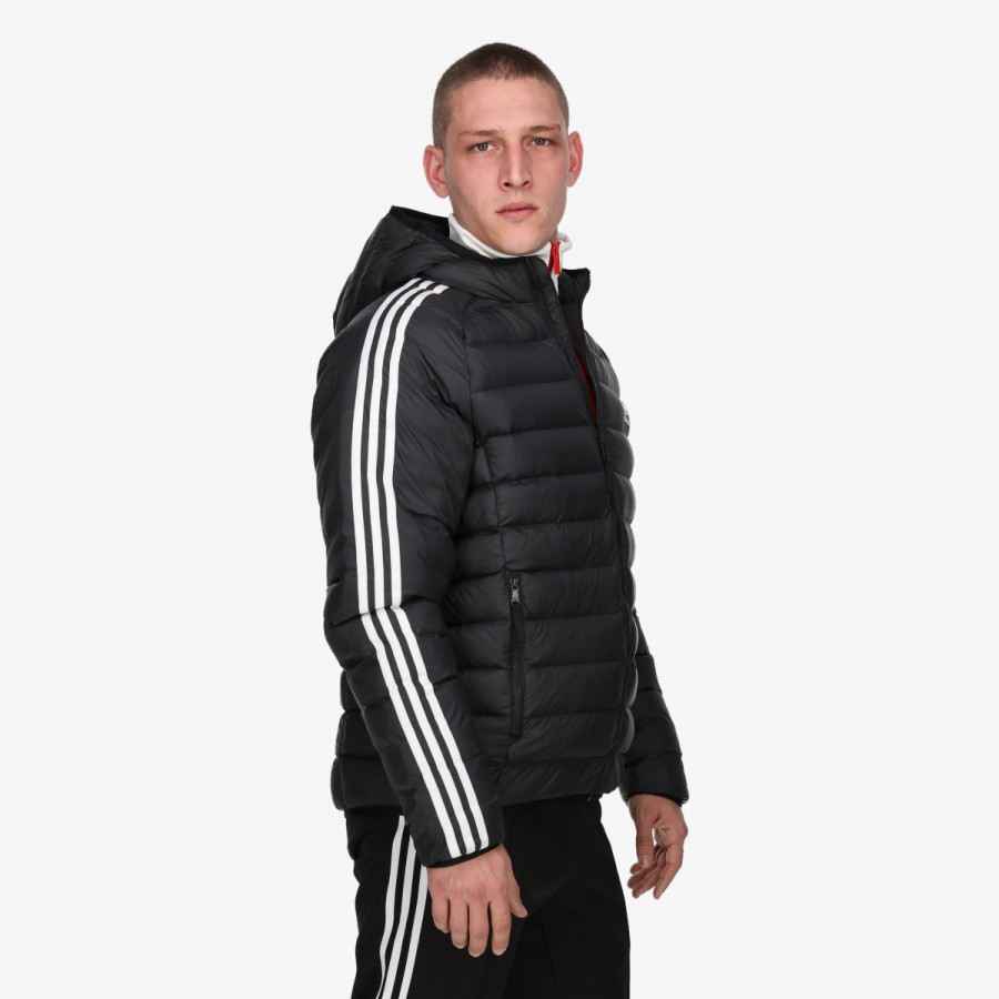 adidas JAKNA PAD HOODED PUFF 