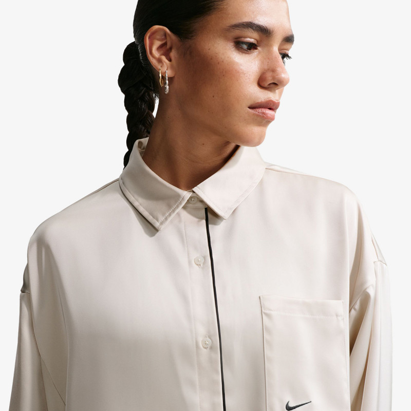 NIKE KAPUCAR W NSW OFFLN WVN STN LS TOP 