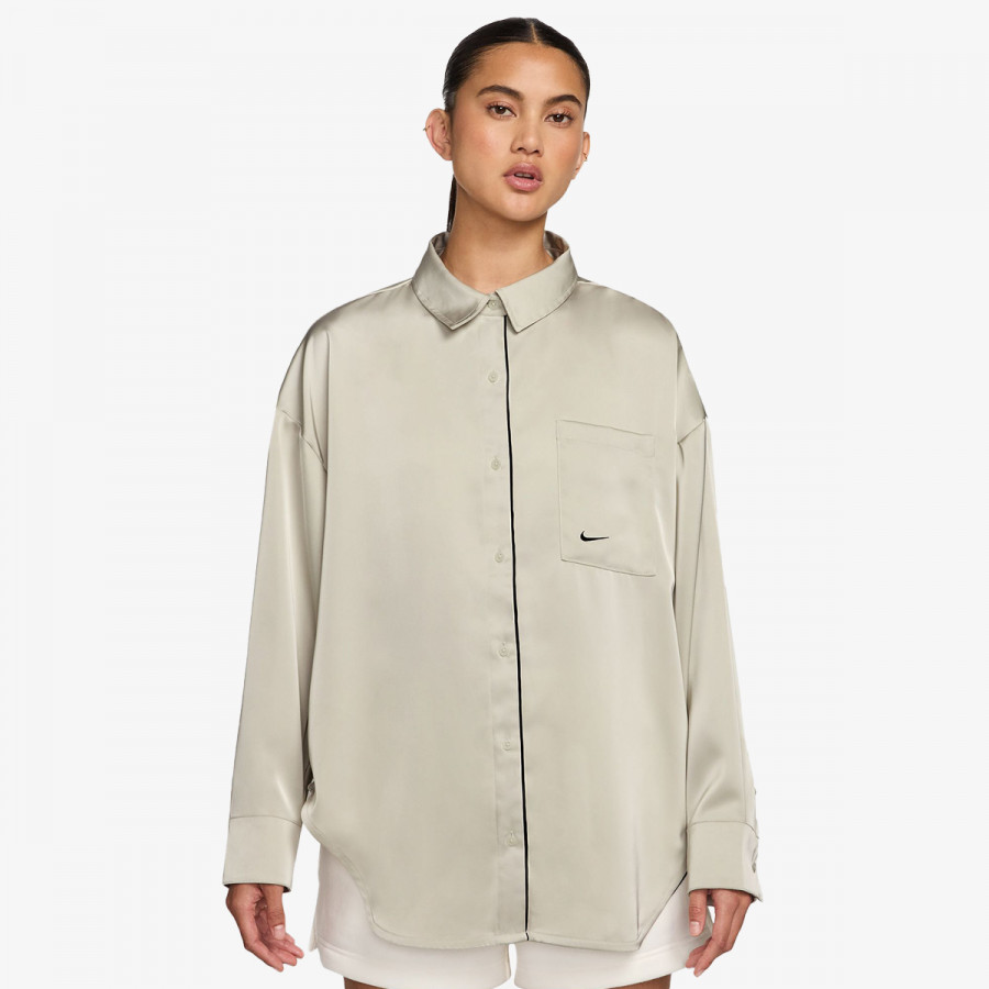 NIKE KAPUCAR W NSW OFFLN WVN STN LS TOP 