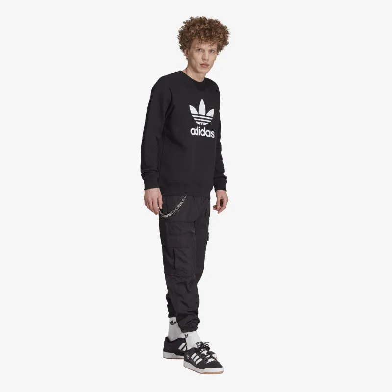 ADIDAS Majica z dolgimi rokavi TREFOIL CREW 