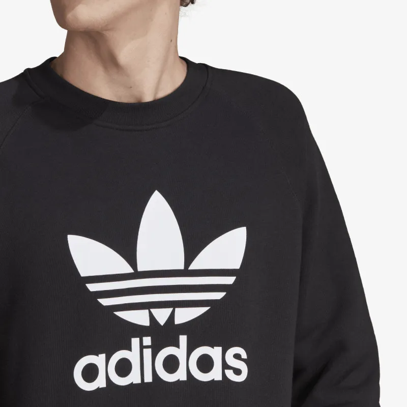 ADIDAS Majica z dolgimi rokavi TREFOIL CREW 