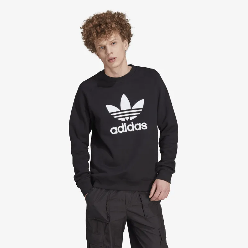 ADIDAS Majica z dolgimi rokavi TREFOIL CREW 