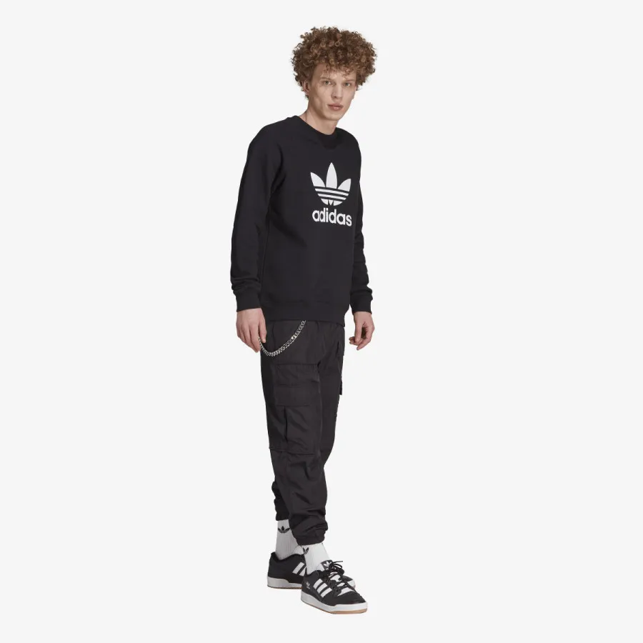 ADIDAS Majica z dolgimi rokavi TREFOIL CREW 