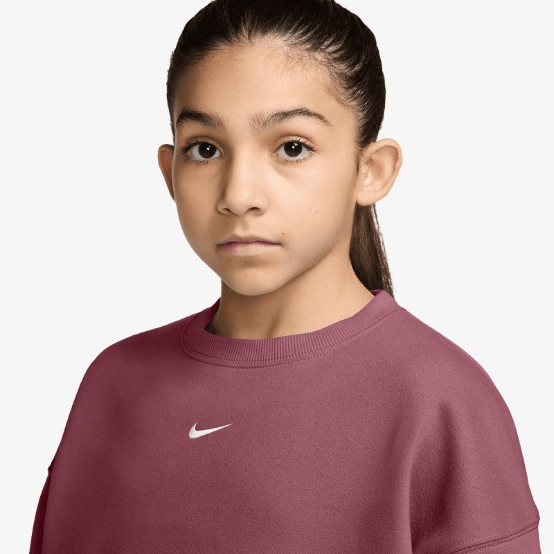 NIKE MAJICA Z DOLGIMI ROKAVI G NSW STUDIO FLC BXY OS LBR 