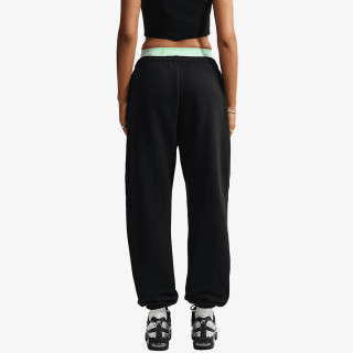 NIKE SPODNJI DELI TRENIRKE W NK STDO FLC MW HR OS CFF PNT 