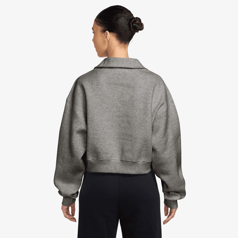 NIKE KAPUCAR W NK STDO FLC MW OS CRP POLO 