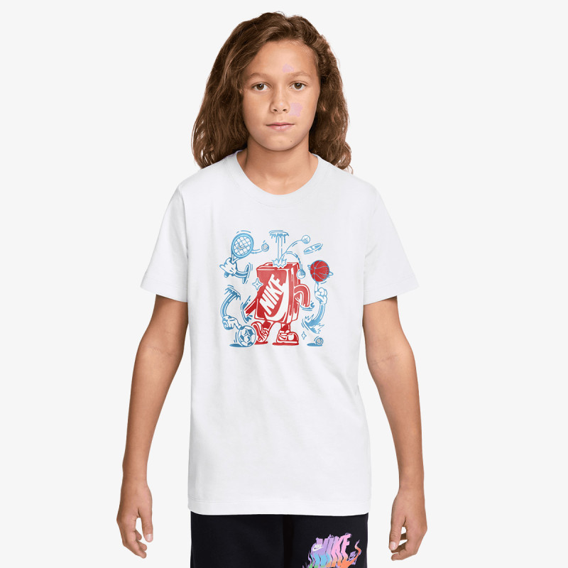 NIKE KRATKA MAJICA K NSW TEE BOXY MLT SPT 