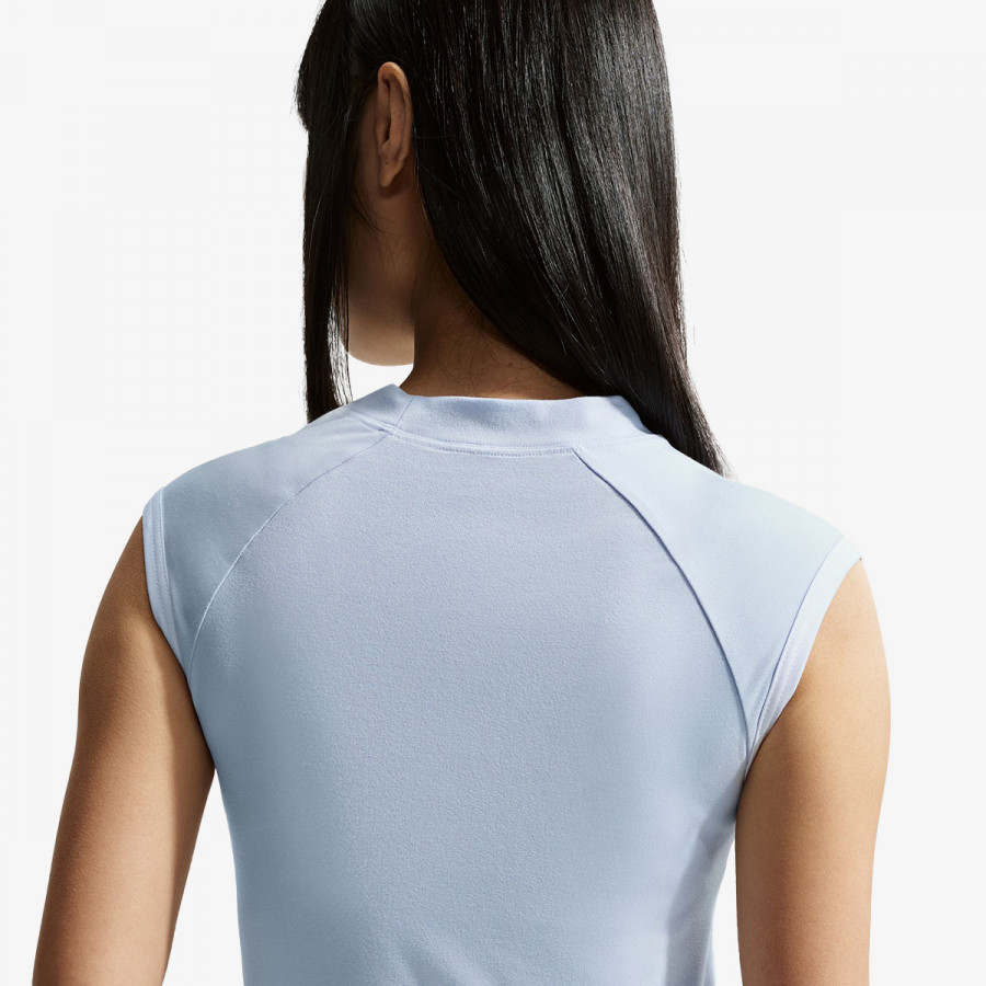 NIKE KRATKA MAJICA W SLVLSS FITTED QZ TOP GLS 