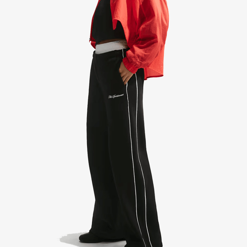 NIKE SPODNJI DELI TRENIRKE W NK STDO FLC MW MR SCALLOP WL 