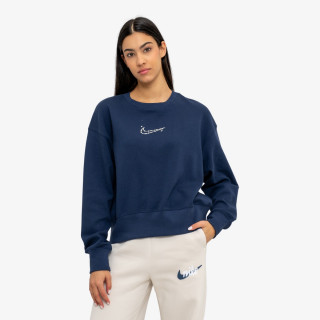 NIKE KAPUCAR W NSW PHNX FLC OS CREW 