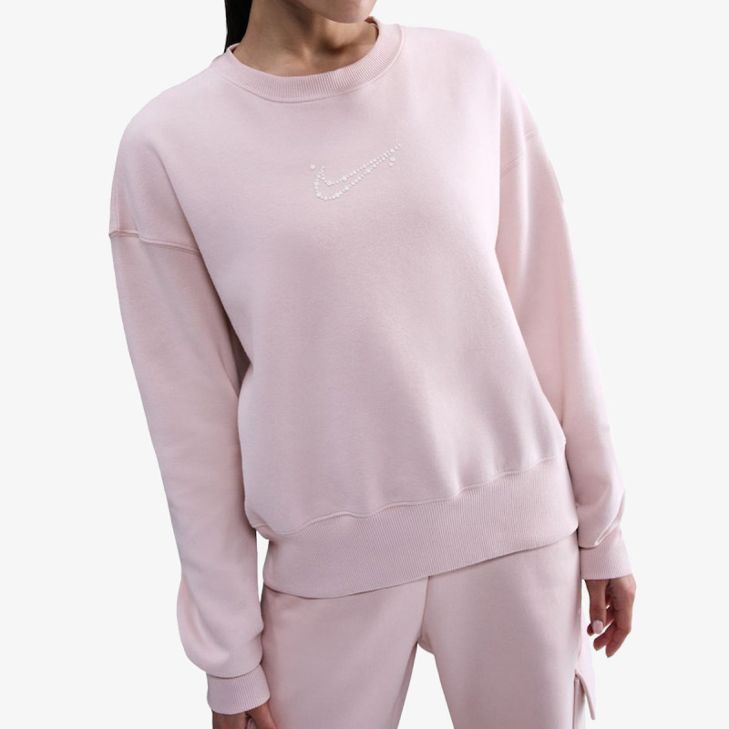 NIKE KAPUCAR W NSW PHNX FLC OS CREW 