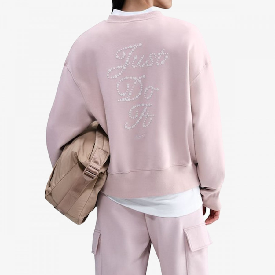 NIKE KAPUCAR W NSW PHNX FLC OS CREW 