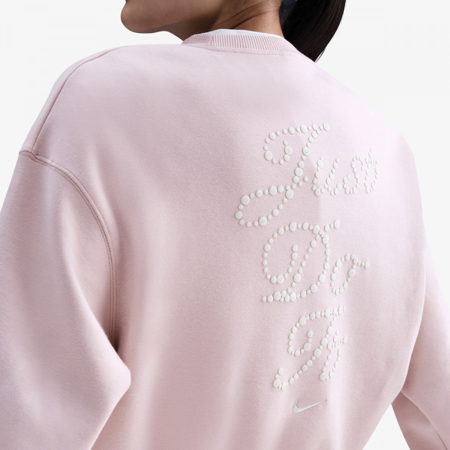 NIKE KAPUCAR W NSW PHNX FLC OS CREW 