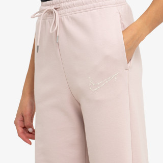 NIKE SPODNJI DELI TRENIRKE W NSW PHNX FLC HR PANT WIDE 