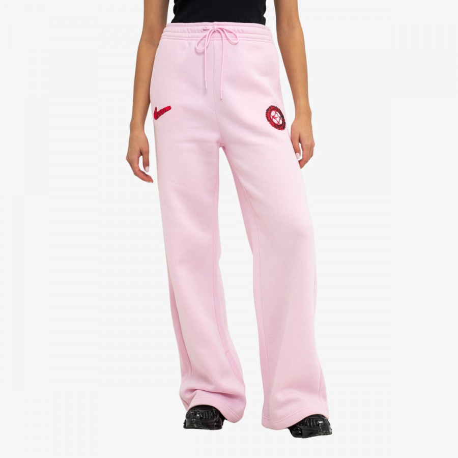 NIKE SPODNJI DELI TRENIRKE W NSW FLC HR PANT WIDE 2 