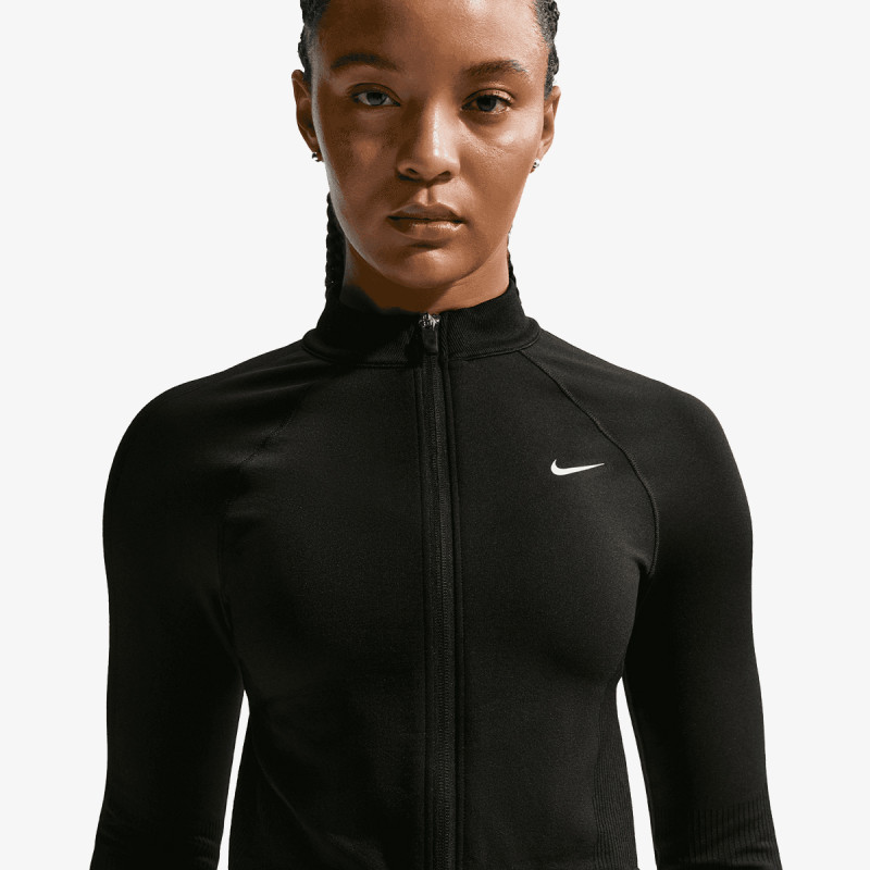 NIKE MAJICA Z DOLGIMI ROKAVI W NP DF SMLS FZ MIDLAYER WT 