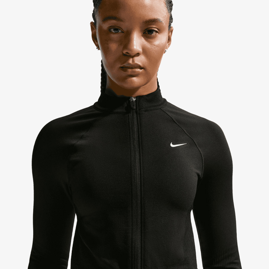 NIKE MAJICA Z DOLGIMI ROKAVI W NP DF SMLS FZ MIDLAYER WT 
