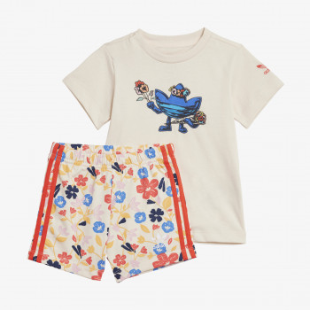 adidas KRATKE HLAČE IN MAJICA SHORT TEE SET 