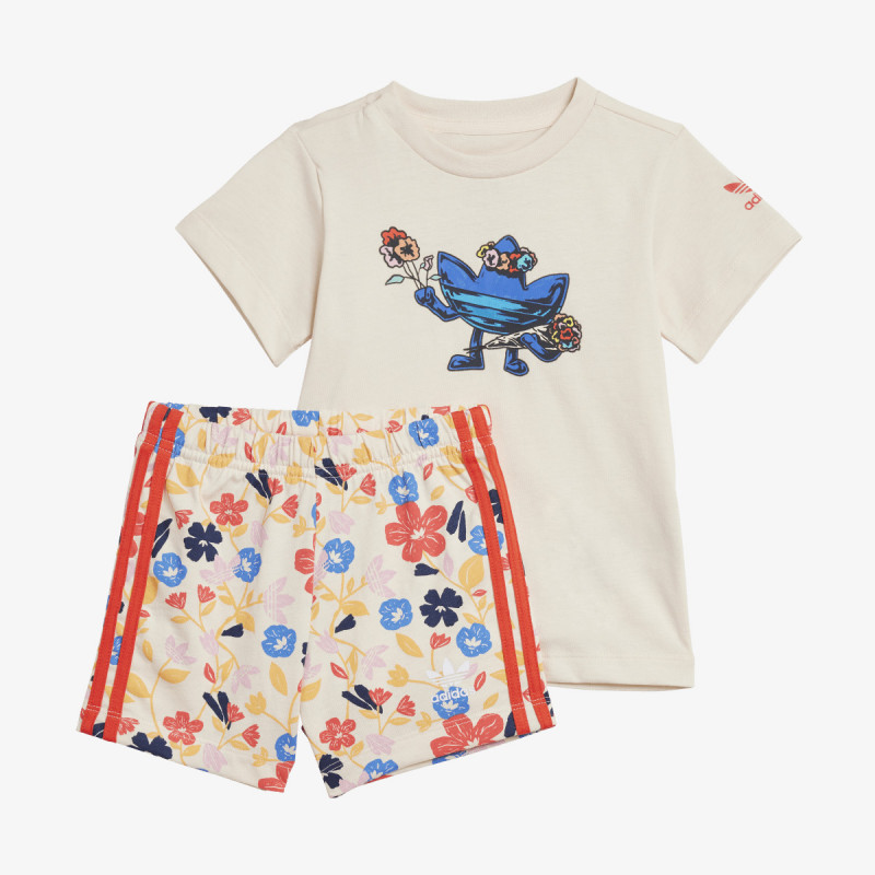 adidas KRATKE HLAČE IN MAJICA SHORT TEE SET 