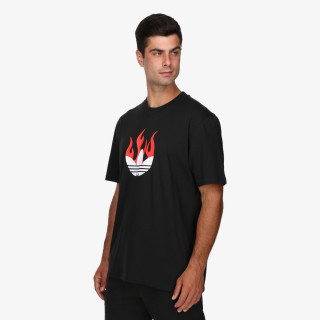 adidas KRATKA MAJICA FLAMES LOGO TEE 