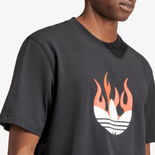 adidas KRATKA MAJICA FLAMES LOGO TEE 