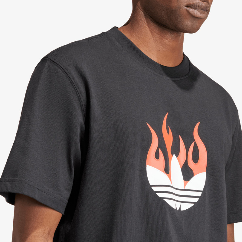 adidas KRATKA MAJICA FLAMES LOGO TEE 
