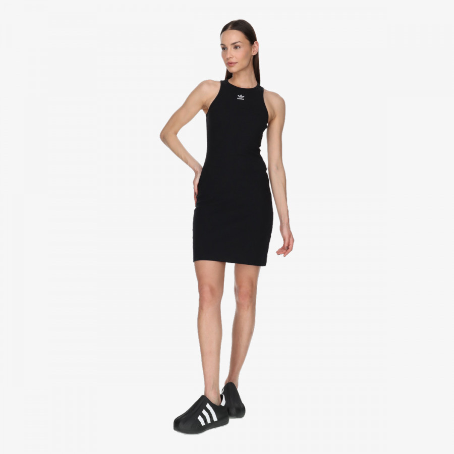 adidas OBLEKA RIB TANK DRESS 