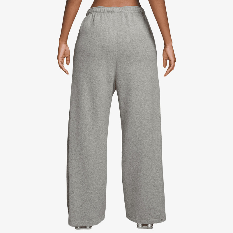 NIKE SPODNJI DELI TRENIRKE W NK STDO FLC MW PLTD SNP PNT 