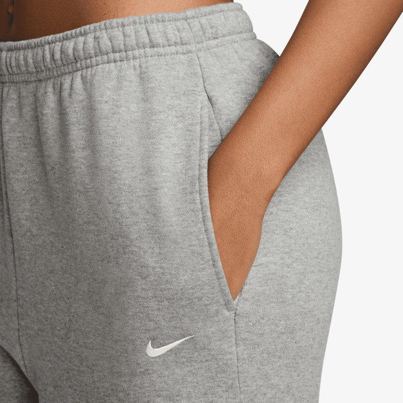 NIKE SPODNJI DELI TRENIRKE W NK STDO FLC MW PLTD SNP PNT 