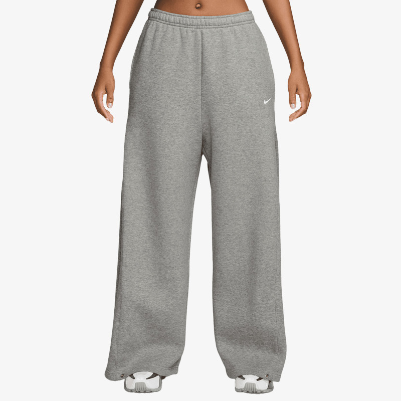 NIKE SPODNJI DELI TRENIRKE W NK STDO FLC MW PLTD SNP PNT 