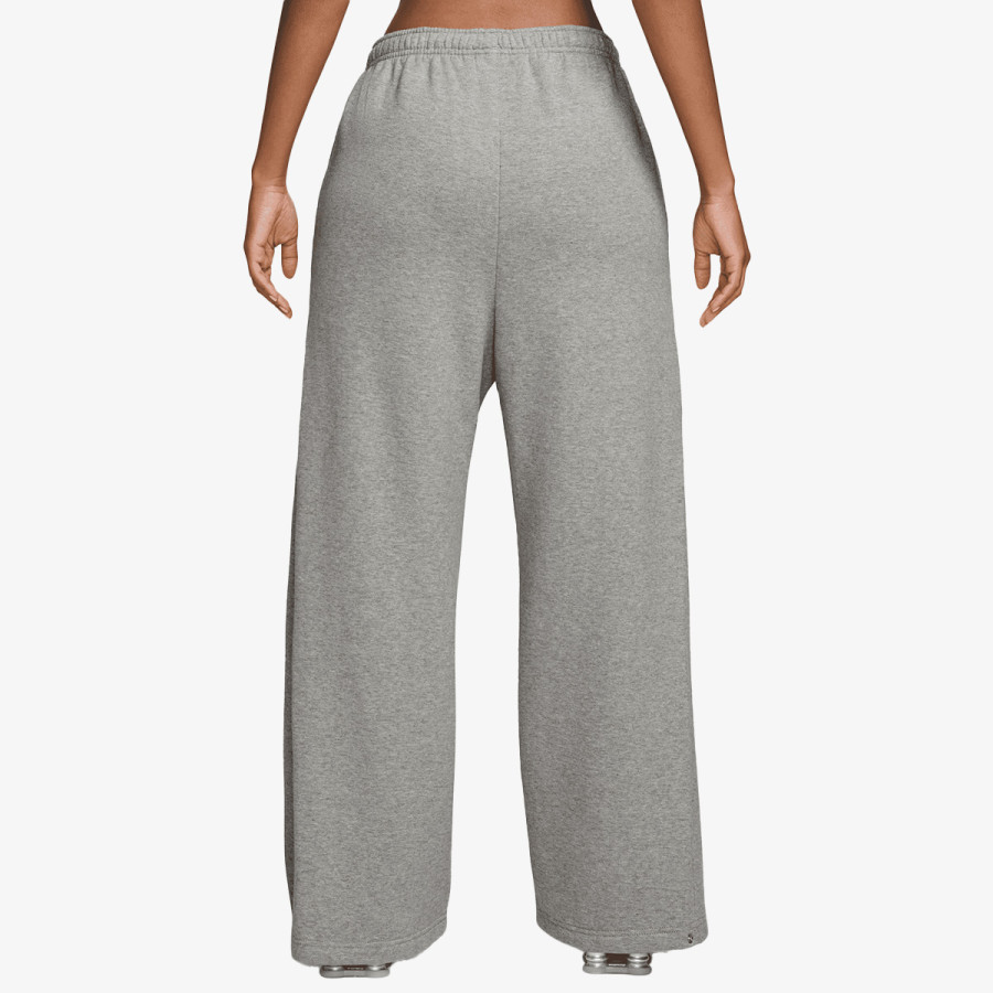 NIKE SPODNJI DELI TRENIRKE W NK STDO FLC MW PLTD SNP PNT 