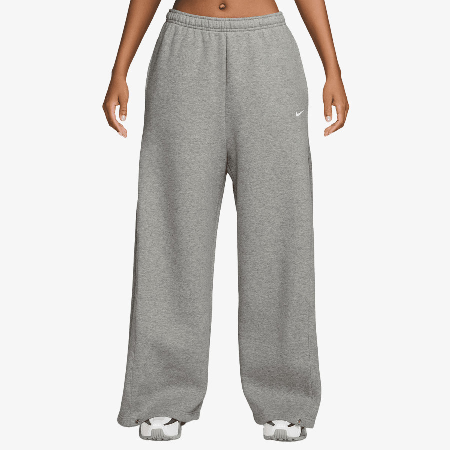 NIKE SPODNJI DELI TRENIRKE W NK STDO FLC MW PLTD SNP PNT 
