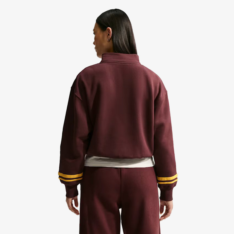 NIKE MAJICA Z DOLGIMI ROKAVI W NSW CLS+ FLC QZ TOP 