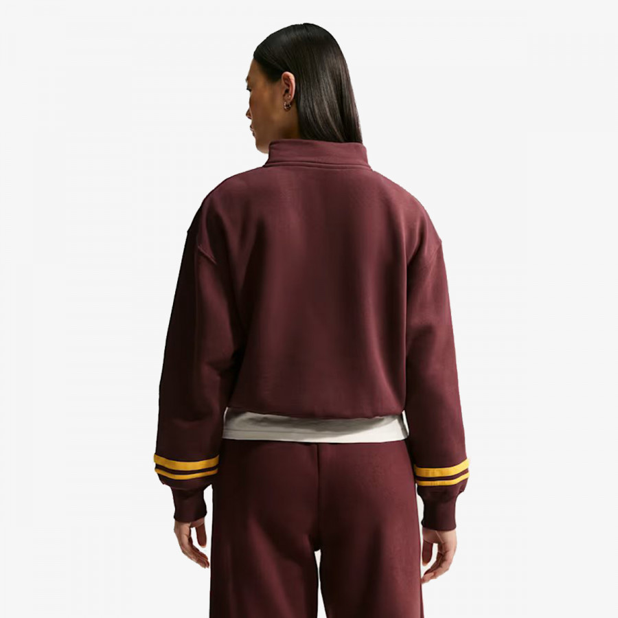 NIKE MAJICA Z DOLGIMI ROKAVI W NSW CLS+ FLC QZ TOP 