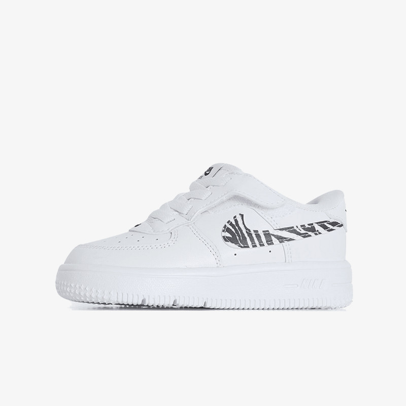 NIKE Superge FORCE 1 LOW PRINT EASYON (TD) 