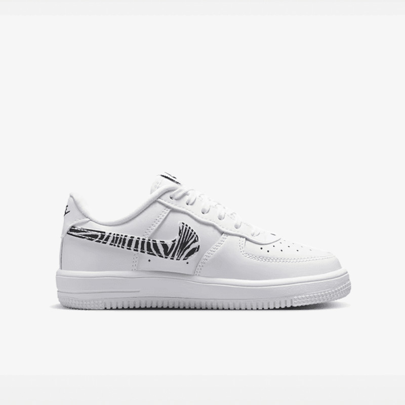 NIKE Superge FORCE 1 LOW PRINT LACE (PS) 